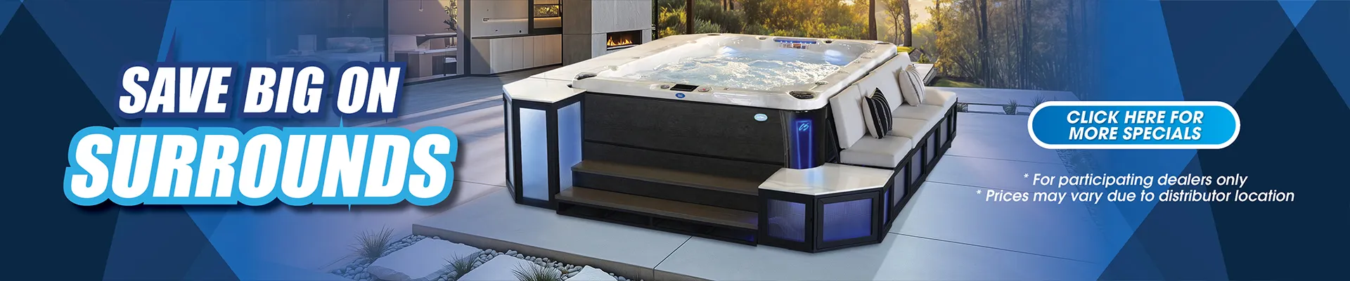Calspas hot tub being used in a family setting - Eastvale