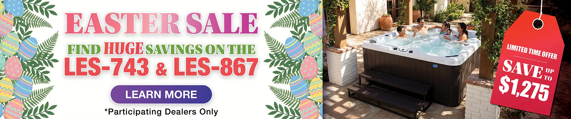 Calspas hot tub being used in a family setting - Eastvale