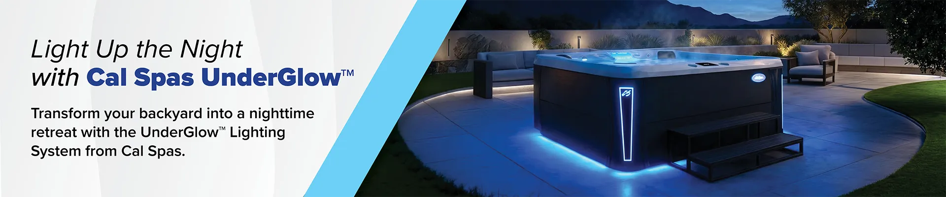 Calspas hot tub being used in a family setting - Eastvale